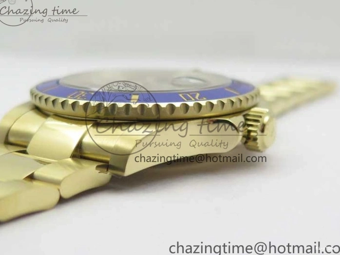 MiroTime 0506 Submariner 41mm 126618 LB YG BP Maker Best Edition Blue Dial on YG Bracelet DailyWear 2572